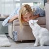 Cat Self Groomer Soft Silicone Wall Corner Scratcher 4Pcs