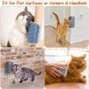 Cat Self Groomer Soft Silicone Wall Corner Scratcher 4Pcs