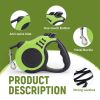 For Dog & Cat; Retractable Dog Leash Automatic Telescopic